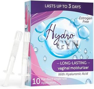 Terramed Just Think Comfort Hydro GYN Vaginal Moisturizer | Long-Lasting Dryness & Discomfort Relief | Estrogen & Hormone Free | 10 Pre-Filled Applicators I Pre and Post Menopausal