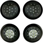 Parts N Go 2006-2011 HHR LED Black Tail Light Set Left Right Driver & Passenger Side - 20778530 15821824 GM2800195 GM2801195