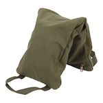 Focket Yoga Sandbag, Unfilled Yoga Sand Bags with 2 Handle, Zipper, Waterproof Bag, Adjustable Yoga Sand Bag for Yoga Weights and Resistance Training Canvas Sandbags