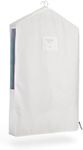 Hayden Hill Luxury Organic Cotton Garment Storage Bag - Short 40 Inch - Breathable Suit Bag For Jackets & Short Dresses - Garment Bags for Hanging Clothes - Certified Carbon Neutral