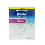 Sensitive Eyes Plus Saline Solution, 12 Fluid Ounce (Pack of 2)
