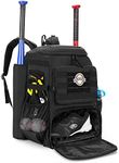 DSLEAF Baseball Backpack with 2 Bat