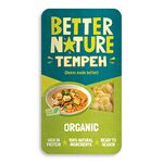 Better Nature - Organic Tempeh 200g (6 Pack) Vegan Friendly Plant-Based Protein