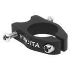 Vincita Rack Mount Seatpost Clamp - for Bike Without Rear Carrier- Suitable with Seatpost Diameter 31.8 mm (Seatpost Tube 34.9 mm) - Lightweight -Mountain, Road, Folding Bicycle.