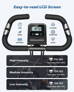 MERACH Foldable Exercise Bike – Compact Indoor Cycling Machine