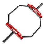 PROIRON Olympic Trap Bar 2", Hex Deadlift Squat Bar, 56" Weight lifting Shrug Bars Barbell Knurled Handles for Shoulder Exercises, Farmers Walk, 250kg Capacity for Home Gym Workout