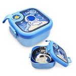 FunBlast Lunch Box for School Kids – Astronaut and Space Theme Lunch Box with Spoon, SS304 Lunch Box, Tiffin Box for School, Air-Tight Lunch Box, Insulated Lunch Box, Lunch Box for Dry Foods