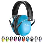 ProCase Ear Defenders Children 3-16 Years, SNR 27dB Noise Cancelling Headphones for Kids Autism Sensory, Adjustable Headband, Hearing Protection for Fireworks/Monster Truck Show/Concert -Blue