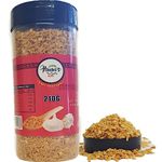 Humis Crispy Fried Garlic| 210 Gram |Fried Garlic Granules|