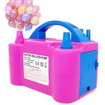 SKY-TOUCH Electric Balloon Pump, Portable Balloons Air Pump for Balloon Arch, Balloon Garland, Party Decorations, Kids Birthday, Baby Shower, Party Supplies & Decorations, Pink