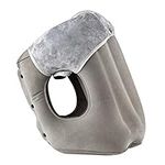 Inflatable Travel Pillow,Airplane Pillow with Super Soft Slipcover, Big Valve Design Inflate and Deflate in Seconds, Unfolding Used As Lumbar Support