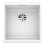 BLANCO SUBLINE 400-U 523 426 Kitchen Sink, White, 400mm