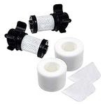 HQRP 6pcs Filter Set compatible with Shark IONFlex IR70 IF200 IF250 IF130 IF260 DuoClean Stick Vacuum