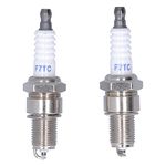 2PCS Replacement Spark Plugs Lawn Mower Parts F6RTC for MTD 951‑10292 751‑10292 Torch Engine 131‑039