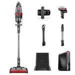 Hoover ONEPWR WindTunnel Emerge Pet+ Cordless Lightweight Stick Vacuum with All-Terrain Dual Brush Roll, 2 Batteries Included, BH53603VE, Silver