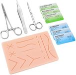 Ultrassist Suture Practice Kit for Medical and Vet Students, Startup Suture Kit Including Silicone Pad with Long-lasting Mesh, Suturing Tools, for Suture Curriculum Practice (Education Use Only)