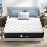 Avenco Small Double Mattress, 8 Inch Gel Memory Foam Innerspring Hybrid Mattress Small Double, Breathable Bed Mattress with CertiPUR-US Certified Foam, Edge Support, 122x190x20cm