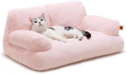 MEWOOFUN Pet Couch Bed, Washable Ca