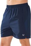 NORTHYARD Men's Running Athletic Shorts 5 inch/7 inch Workout Gym Tennis Short Quick Dry Lightweight Active Sports Basketball-5'' Simple Navy-L