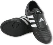 adidas SM II Shoe Black with White Stripes, 7