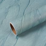 VEELIKE Blue Marble Contact Paper 40cm×900cm Self Adhesive Worktop Covering Kitchen Wallpapers Washable Marble Vinyl Self Adhesive Sticky Back Plastic Roll Counter Top Vinyl Covering Bathroom Table