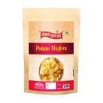 OKHLI MUSAL BRAND Falhari Salted Potato Chips Navratri Diwali Rakhi Utsav Special Namkeen Snack | Fast Vrat Upwaas Aloo Simple Chips | Salted Potato Wafers Fried in Healthy Groundnut Oil-900g*1Pack