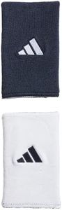 adidas Interval Large Reversible Wristband, Collegiate Navy/White/2, One Size