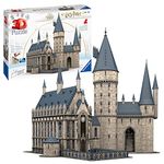 Ravensburger Harry Potter Gifts - Hogwarts Castle 3D Jigsaw Puzzles for Adults & Kids Age 10 Years Up - 630 Pieces + Accessories - No Glue Required
