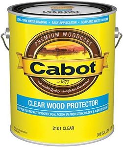 Cabot Clear Wood Protector, Clear, 1 Gallon