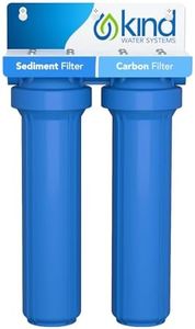Kind Water Systems - Whole Home Water Filtration System - Removes Chlorine, Chloramine, Sediment, Silt, Debris, VOC’s, and More - Get Softer Skin & Hair With Better Tasting Water - Easy Installation