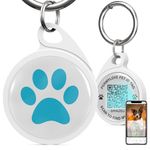 FURMYLOVE QR Code Dog Tag, Smart Pet ID Tags, Waterproof Dog ID Tag for Kids, Pets, Bags, Keys, Pack of 1