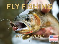 Fly Fishing Calendar 2024 Monthly Wall Calender