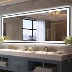 Megatex 96x36 Large Lighted Bathroo