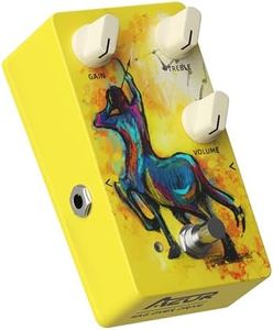 AZOR SAG OVER DRIVE Analog Overdrive Pedal for Electric Guitar - True Bypass, High Gain Effects with GAIN/VOLUME/TONE Knobs, DC9V Powered, Low Noise Guitar Effects Pedal