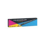 PRISMACOLOR DESIGN EBONY Pencil, Drawing Pencils № 6325, 12 Pack, Jet Black Lead (14420)