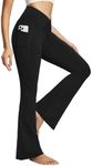 BALEAF Women's Flare Leggings with 