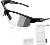 Eaglens.54 Outdoor Sports Anti-fog photochromic wrap around Cycling Sunglasses for Men & Women TR90 Frame UV Protection