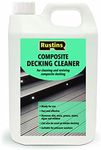 Rustins Composite Decking Cleaner - Effective Mold and Mildew Remover | Deep Cleaning Solution for Decks, Patios, and Outdoor Spaces 4 litre