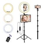 Ring Light with Stand and Phone Hol