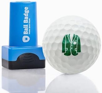 HODL 21 Ball Badge - Golf Ball Stamp (The Golf Series), Self-Inking Golf Ball Stamper, Personalized Waterproof Ink for Customizing Golf Balls - Cool Golf Accessories & Gifts for Men and Women