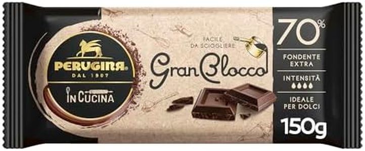 PERUGINA GranBlocco 70% Tavoletta Cioccolato Fondente Extra 150g
