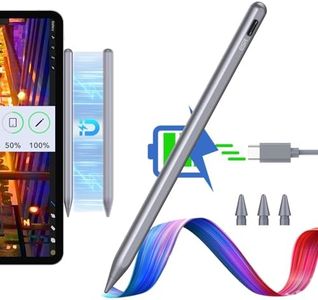 ESR Stylus Pen for iPad, Magnetic Wireless Charging iPad Pencil, Digital Pencil Pro with Tilt Sensitivity and Palm Rejection for iPad Pro 12.9/11, iPad Air 5/4, and iPad Mini 6, Dark Silver