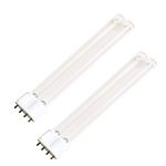 18 Watt Tube LAMP Pond Filter, Replacement UV Bulb Lamp for Pond Filter UVC, 2-Pack