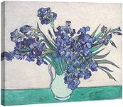 Wieco Art Irises Canvas Prints Wall