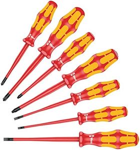 Wera 160 Kraftform Plus VDE Screwdriver Set (Set of 7 Pieces)