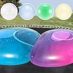 SevenMye 120CM Large Bubble Ball Magic Bubble Balls Transparent Bounce Balloon Inflatable Water Ball Beach Garden Ball Soft Rubber Ball Outdoor Party