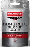 Birchwood Casey Gun & Reel Silicone Single Cloth | Lightweight Cotton 11"x14" Cleaning Rag for Gun, Sporting Equipment & Precision Instruments