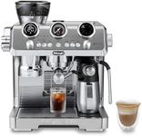 De'Longhi La Specialista Maestro Espresso Machine with Grinder, Auto & Manual Milk Frother – Bean-to-Cup Cold Brew Coffee with Cold Extraction Technology, Variable Temp & Tamping Tool, 8 Drink Presets