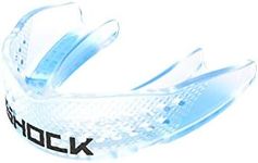 Shock Doctor Trash Talker Basketball Mouthguard. Low Profile Mouth Guard for Basketball. Easy Talking, Breathing (Adult, Clear)