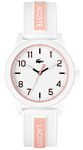 Lacoste Analogue Quartz Watch Unisex with White Silicone Bracelet - 2020143